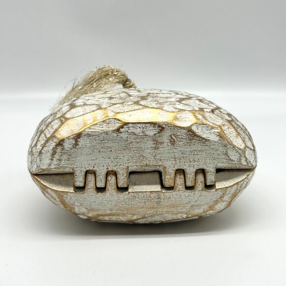 Timmy Woods Handcrafted Ovoid Crossbody Clutch - Picture 5 of 11